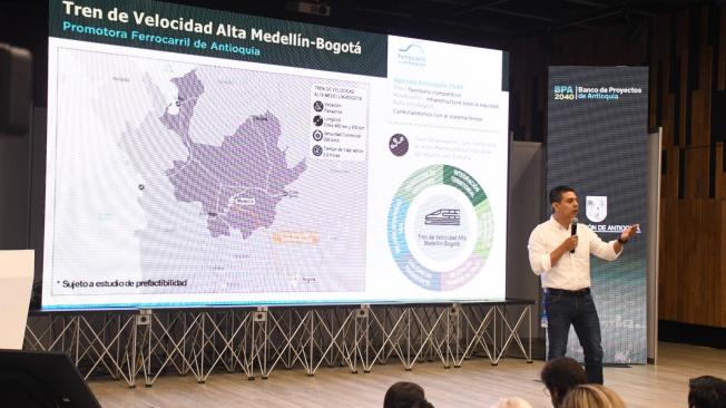 Propuesta de tren de alta velocidad entre Medellín y Bogotá