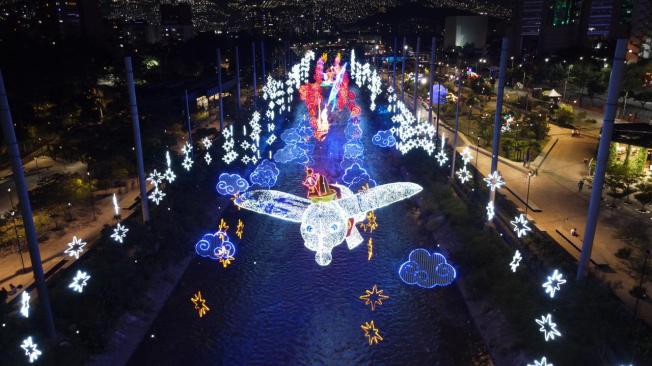 Alumbrados navidad Medellín