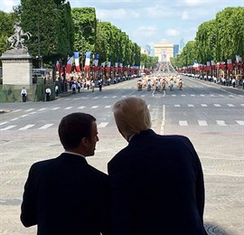 Trump y Macron ratifican la 