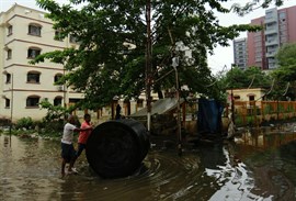 Al menos seis muertos por las inundaciones en Bombay