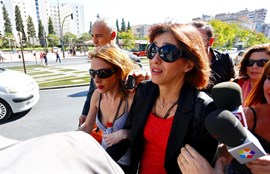 Juana Rivas llega al Juzgado para 