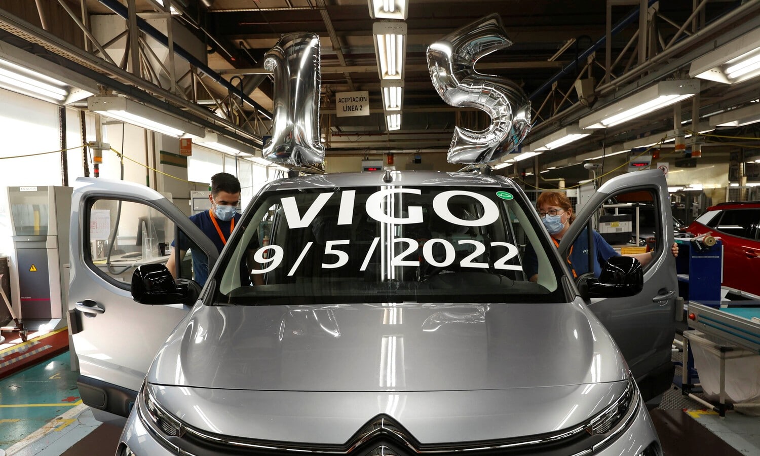Stellantis Vigo celebra la unidad 15 millones con un Citroën ë-Berlingo