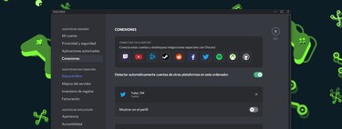 Cómo conectar Discord a tus cuentas de Steam, Twitch, YouTube, Xbox, Facebook, Twitter o Spotify