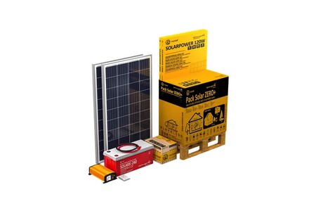 Kit Solar Pack Zero Xunzel1000xj Hasta 1200wh D Bateria 2 8kwh Inversor 1kw