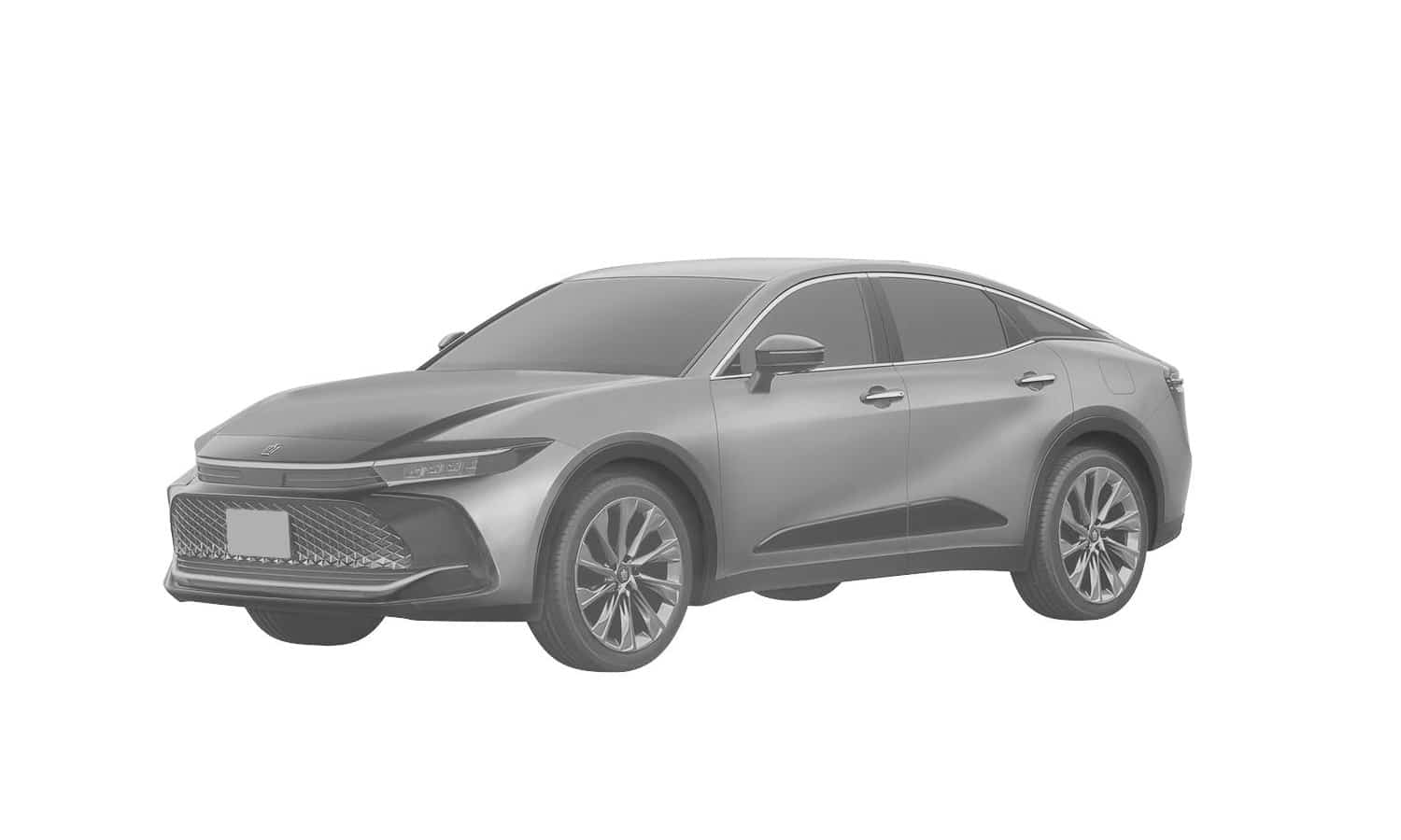 Toyota Crown 2023 patent