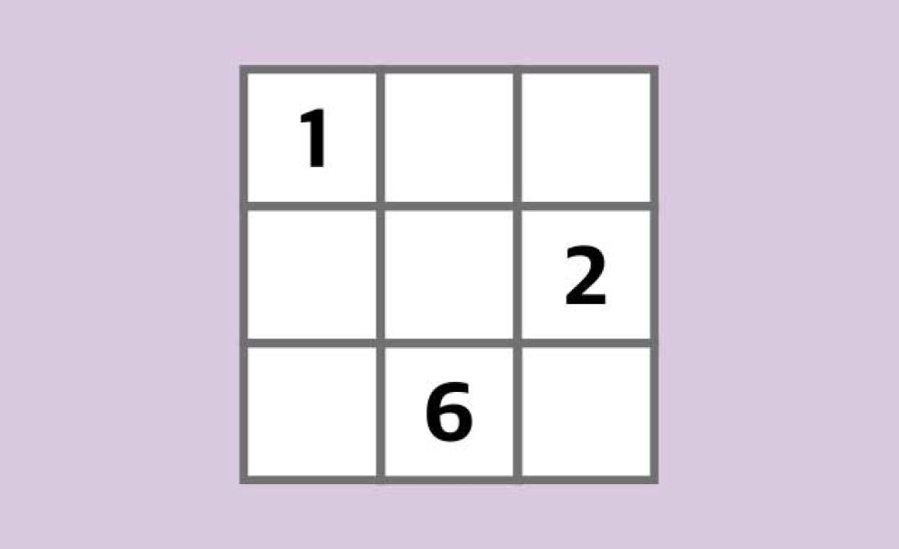 Sudoku mini: 26 de junio de 2022