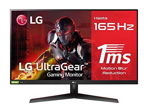 LG 32GN500-B - Monitor Gaming 32" FullHD (1920x1080, IPS LED, 16:9, HDMI, DisplayPort, 1ms, 165Hz) Negro