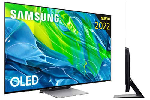 Samsung TV OLED 55S95 2022 - Smart TV de 55", Tecnología OLED Quantum HDR 1500, Procesador Quantum 4K con Inteligencia Artificial, 60W 60W con Dolby Atmos®, Pantalla Antirreflejos y Alexa integrada