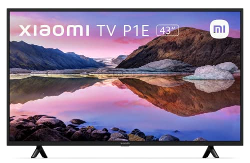Xiaomi Smart TV P1E 55 pulgadas (UHD, HDR 10, MEMC, triple sintonizador, Android, Prime Video, Netflix, asistente de Google integrado, bluetooth, HDMI 2.0, USB), Color Negro [Modelo 2021]