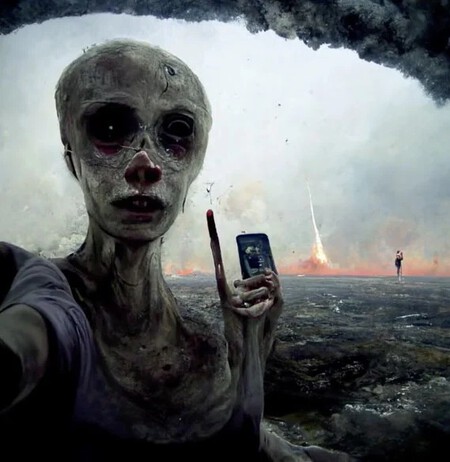 Midjourney Selfie Fin Del Mundo 3