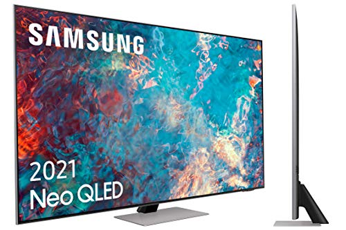 Samsung Neo QLED 4K 2021 65QN85A - Smart TV de 65" con Resolución 4K UHD, Quantum Matrix Technology, Procesador Neo QLED 4K con Inteligencia Artificial, Quantum HDR 1500, OTS