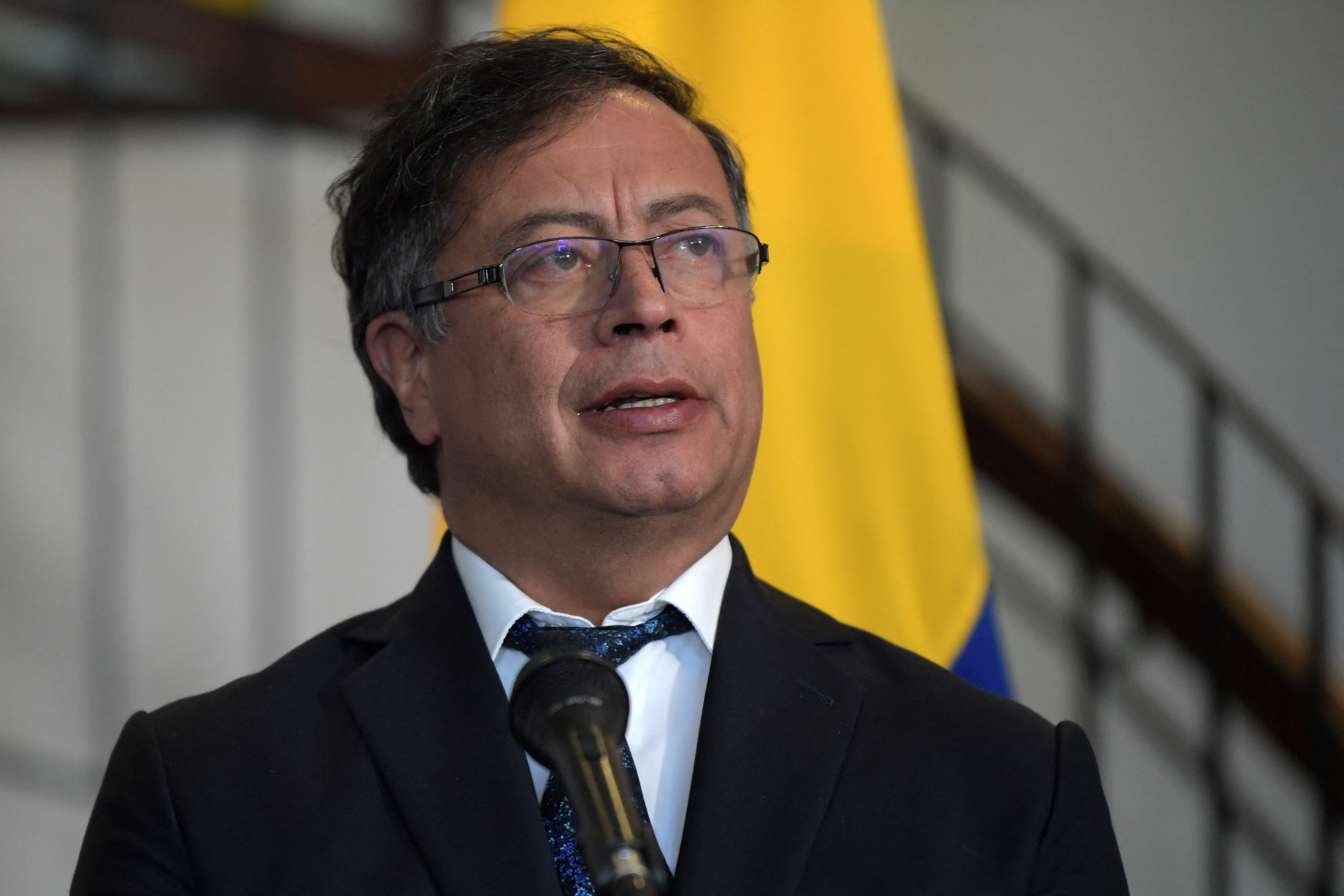Gustavo Petro, presidente electo de Colombia. Foto: AFP 