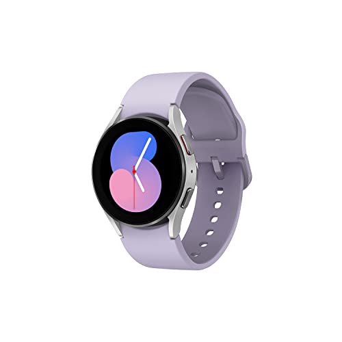 Samsung Galaxy Watch5, Reloj Inteligente, Monitorización de la Salud, Seguimiento Deportivo, Bluetooth, 40 mm, Plata