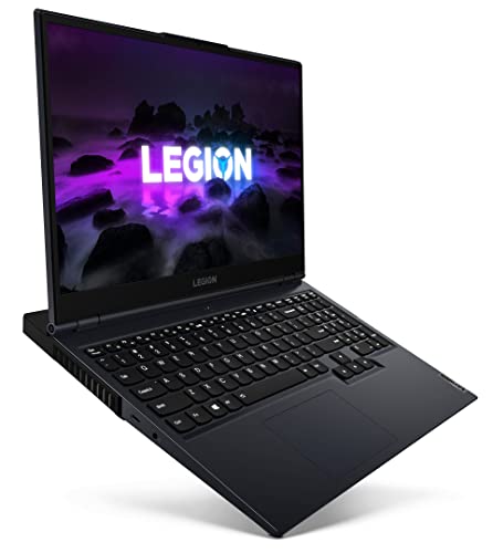 Lenovo Legion 5 Gen 6 - Ordenador Portátil 15.6" FullHD 165Hz (AMD Ryzen 7 5800H, 16GB RAM, 512GB SSD, NVIDIA GeForce RTX 3060-6GB, Sin Sistema Operativo) Azul/Negro - Teclado QWERTY Español