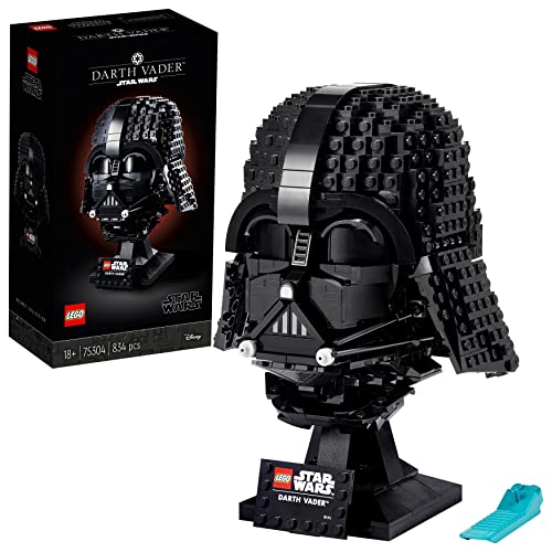 LEGO 75304 Star Wars Casco de Darth Vader, Maqueta para Construir para Adultos, Modelo de Coleccionista, Manualidad de Decoración