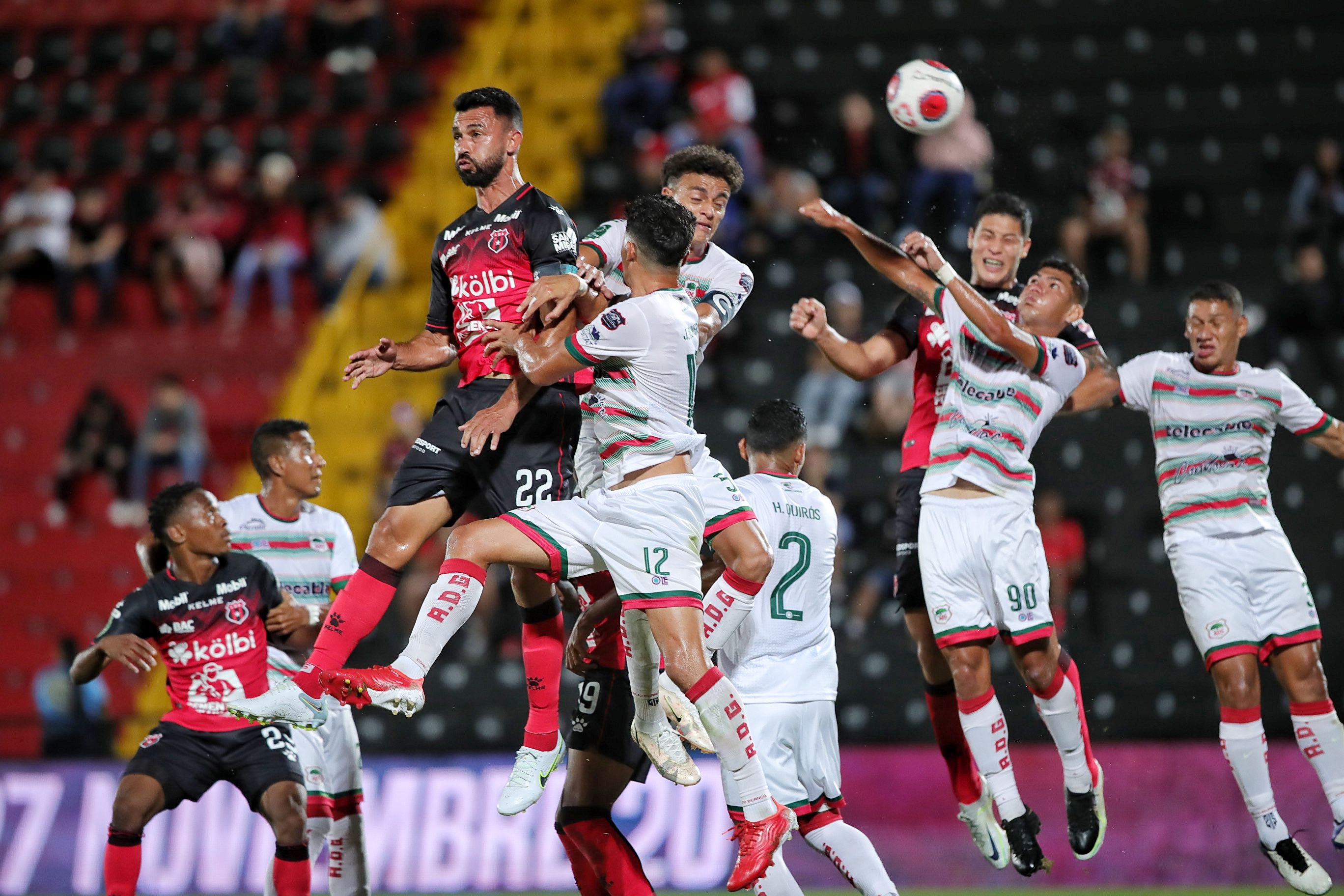 Guanacasteca generó poco en ofensiva. Aún así le hizo un gol a Alajuelense. 