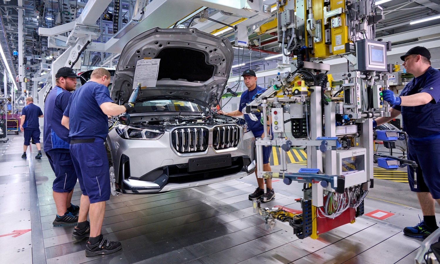 Today’s start of production for the fully-electric BMW iX1 in Regensburg