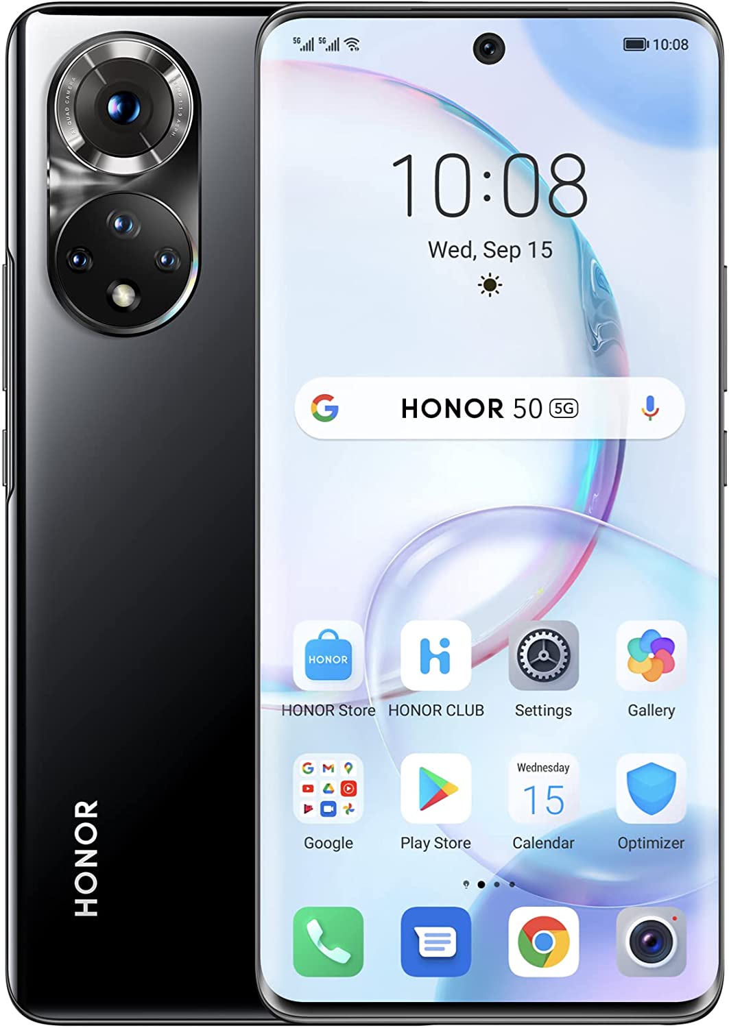 Honor
Honor 50 5G 8 GB + 256 GB Midnight Black móvil libre (Reacondicionado grado A)