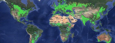 Las tierras de cultivo devoran cada vez más superficie de la Tierra. Este mapa muestra hasta qué punto