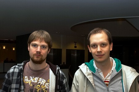 Fredrik Neij y Peter Sunde en 2009