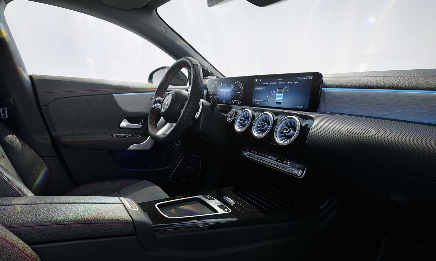 Mercedes CLA interior 2023