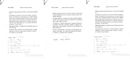 Documentos de desarrollo interno de Tente en los años noventa, recuperados por La Tenteteca.