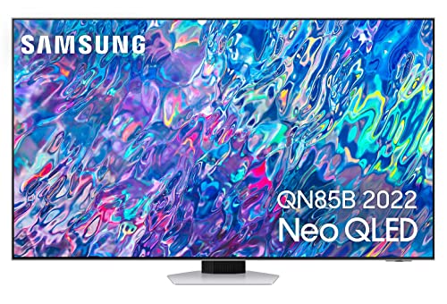 Samsung Smart TV Neo QLED 4K 2022 55QN85B - 55" con Resolución 4K, Quantum Matrix Technology, Procesador Neo QLED 4K con Inteligencia Artificial, Quantum HDR 1500, 60W Dolby Atmos y Alexa Integrada
