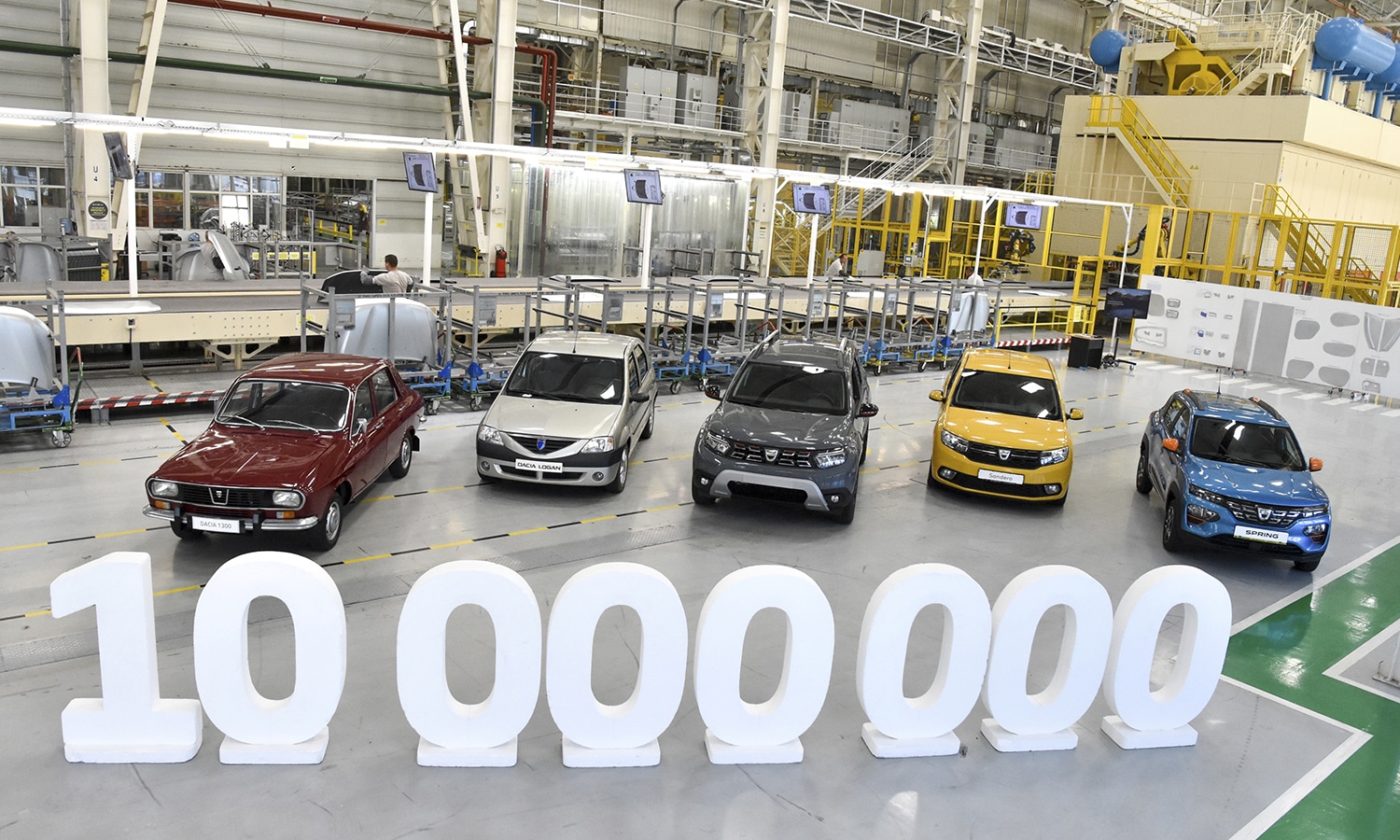 Dacia 10 millones de unidades