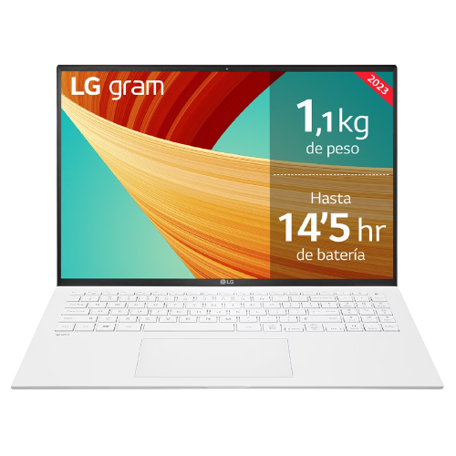 Portátil LG gram 16ZB90R, i7, 16GB, 512GB SSD, 16", W11