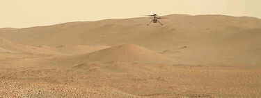 Ingenuity no para de volar en Marte. Y el rover Perseverance lo ha grabado en plena acción
