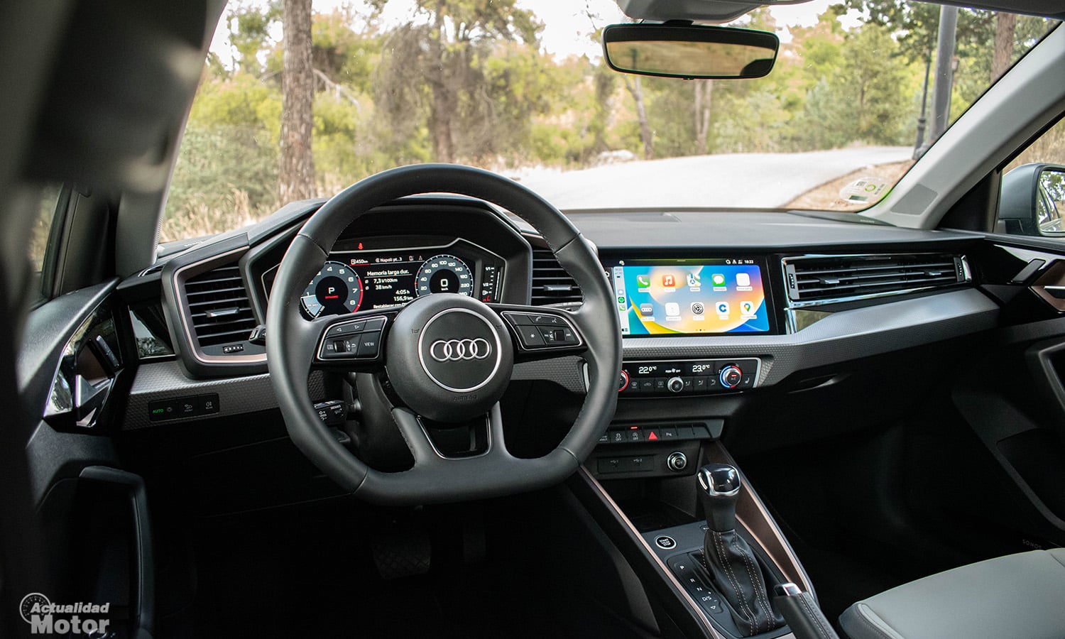 Prueba Audi A1 interior