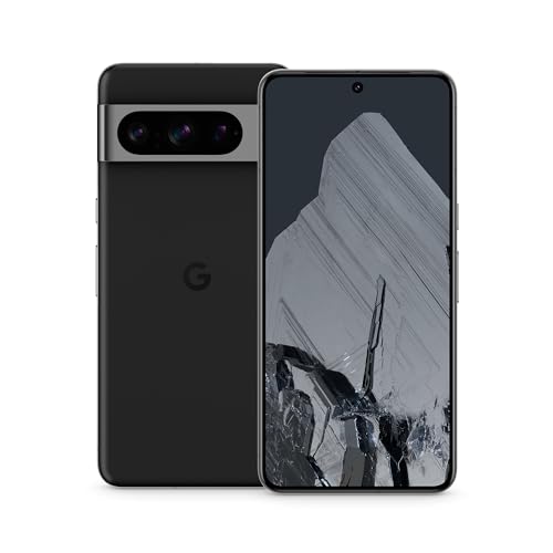Google Pixel 8 Pro -Smartphone Android libre con lente teleobjetivo, batería con autonomía de 24 horas y pantalla Super Actua - Obsidiana, 128GB