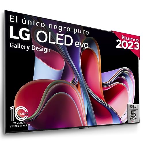 LG OLED65G36LA 65", 4K OLED, Smart TV, HDR10, webOS23, Procesador Alta Potencia, Dolby Vision, Dolby Atmos, Gaming, Alexa/Google Assistant