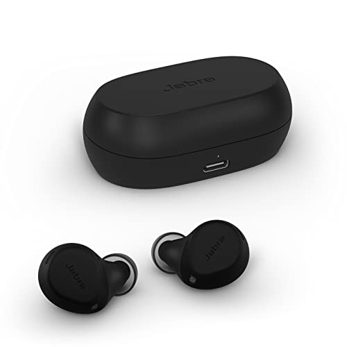 Jabra Elite 7 Active In-Ear Bluetooth - Auriculares deportivos inalámbricos True Wireless con Jabra ShakeGrip para un mejor ajuste activo, Cancelación activa del ruido ajustable, Negro