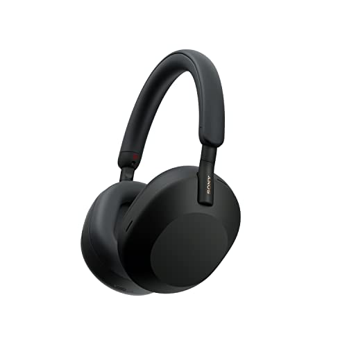 Sony WH-1000XM5 Auriculares Inalámbricos con Noise Cancelling, 30 horas de Autonomía, Optimizados para Alexa y Asistente de Google, con Micrófono Incorporado para Llamadas de Teléfono, Negro