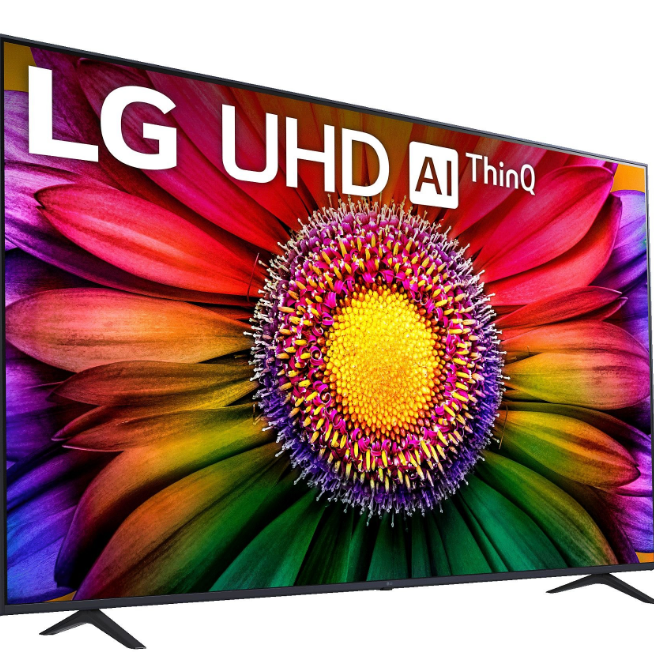 TV LED 75" - LG 75UR80006LJ, UHD 4K, Inteligente α5 4K Gen6, Smart TV, DVB-T2 (H.265), Azul Ceniza
